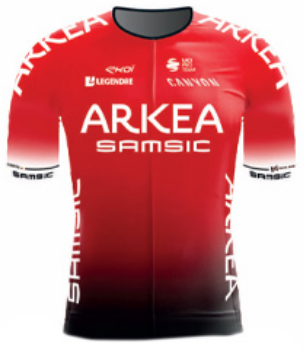 Le nouveau maillot de l'équipe Arkéa-Samsic | votre magazine